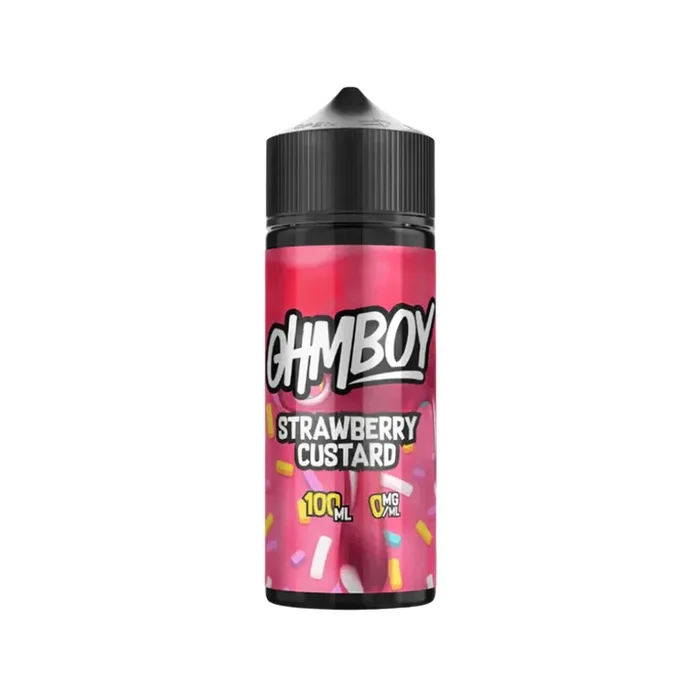 Ohm Boy OC Strawberry Custard 100ml Shortfill