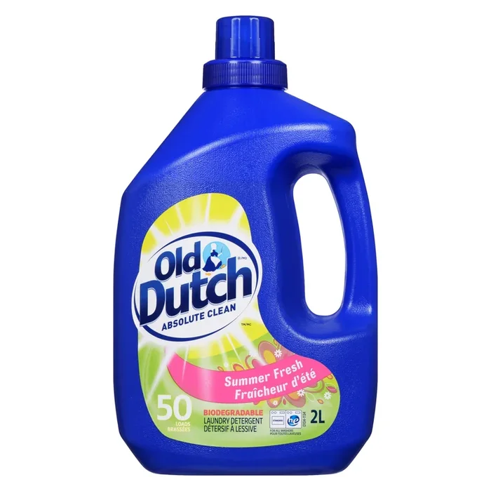 Old Dutch Summer Fresh Floral Scented Laundry Detergent, 2-L