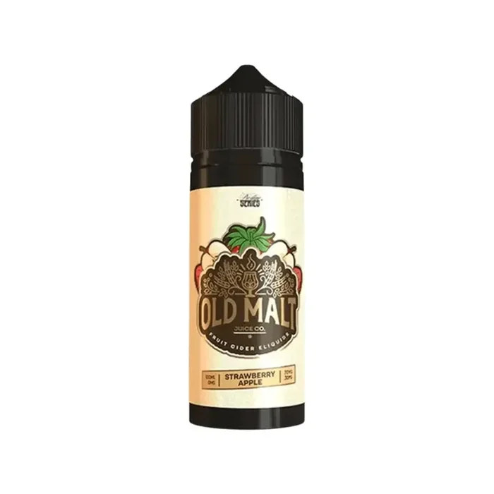 Old Malt Strawberry Apple 100ml Shortfill E-liquid