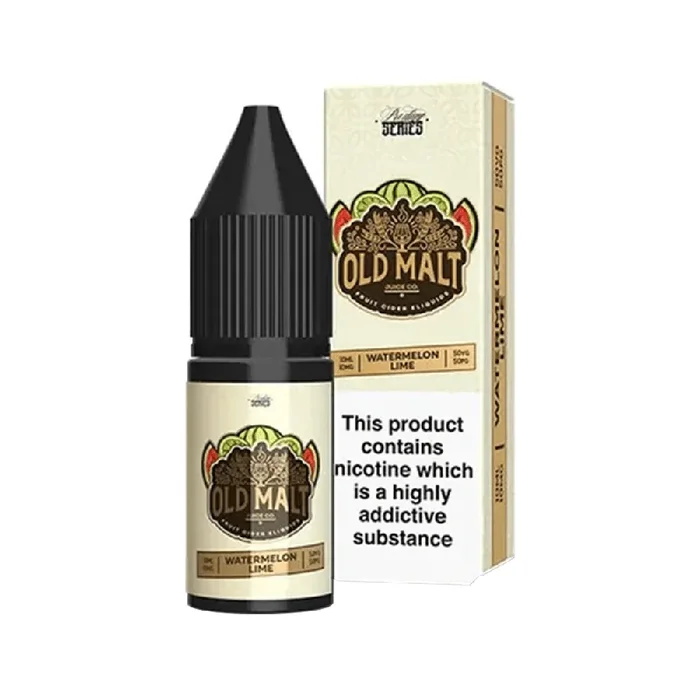 Old Malt Watermelon Lime 10ml Nic Salt E-liquid