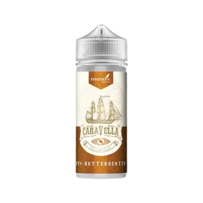 Omerta Caravella Ry4 Butterscotch 100ml Shortfill
