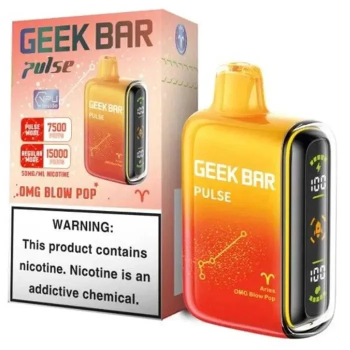 OMG Blow Pop Geek Bar Flavor
