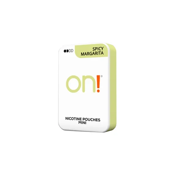 On! – Mini Regular Spicy Margarita Nicotine Pouches 3mg – 20 Pouches