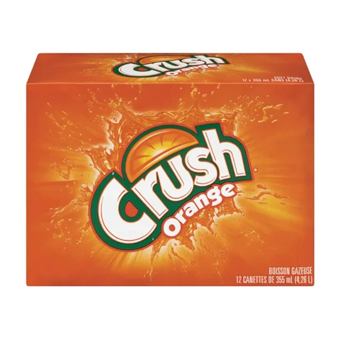 Orange Crush, 12-Pack, 355-ml