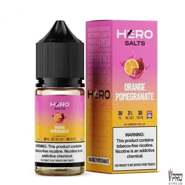 Orange Pomegranate – Hero Salts 30mL