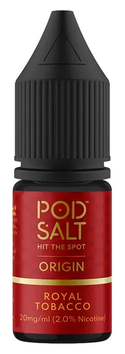 Origin Royal Tobacco Nicotine Salt E Liquid by Pod Salt