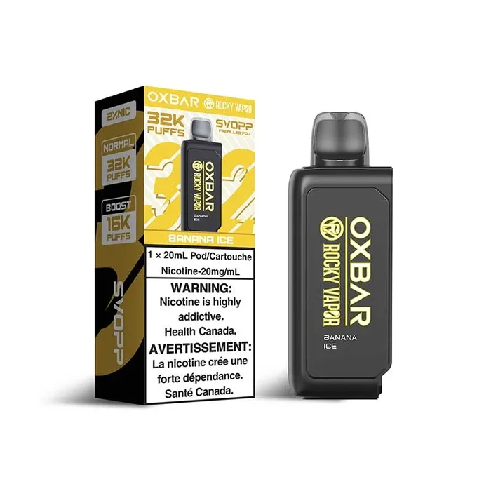Oxbar Svopp 32K Pod – Banana Ice (ON)