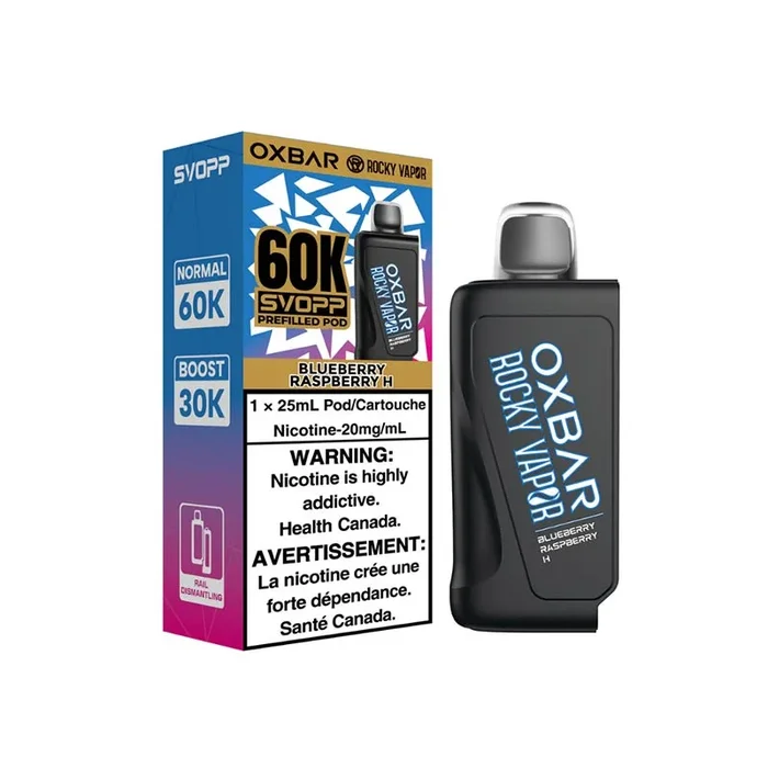 Oxbar Svopp 60K Pod – Blueberry Raspberry H (ON)