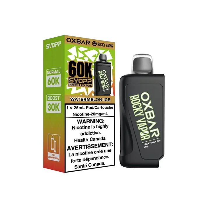 Oxbar Svopp 60K Pod – Watermelon Ice (ON)