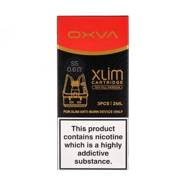 OXVA Xlim SS Top Fill Replacement Pods