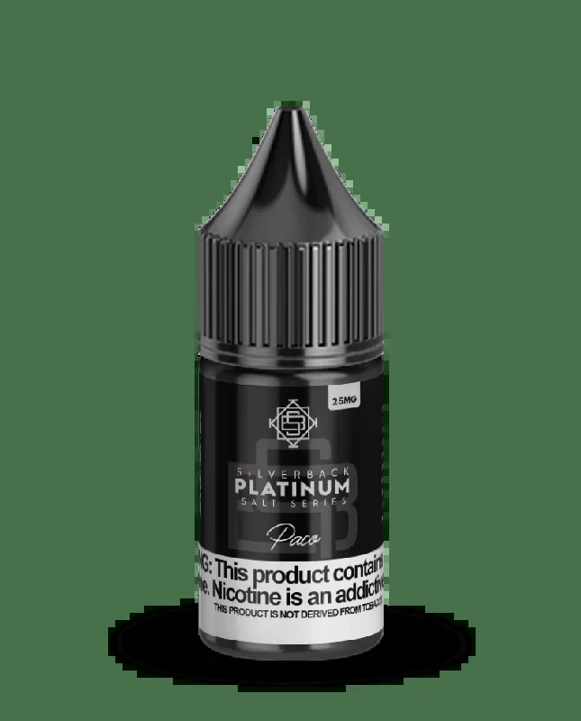 Paco SALT – Silverback Platinum Series – 30mL