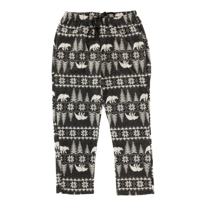 Pantalon de pyjama en micropolaire taille plus pour femmes