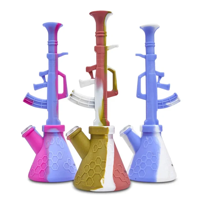 Paradise Silicone Gun Water Pipe