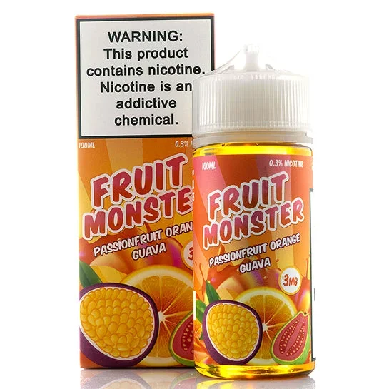 Passion Fruit Orange Guava – Fruit Monster E-Juice (100 ml)