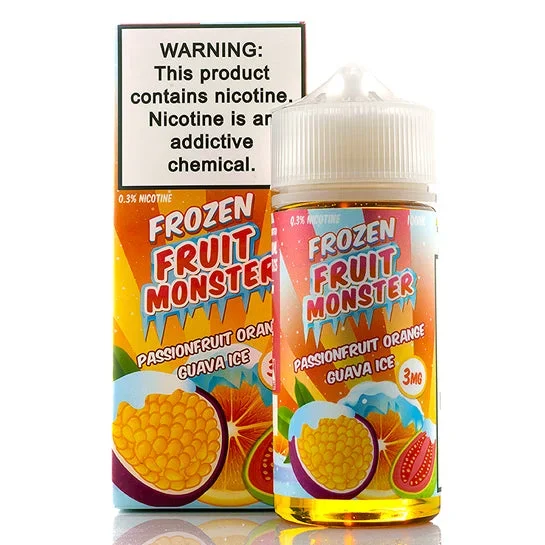 Passion Fruit Orange Guava Ice – Fruit Monster E-Juice (100 ml)