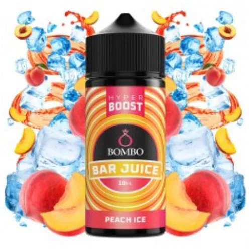 Peach Ice 10ml Hyper Boost (Longfill) (Bombo Bar Juice)