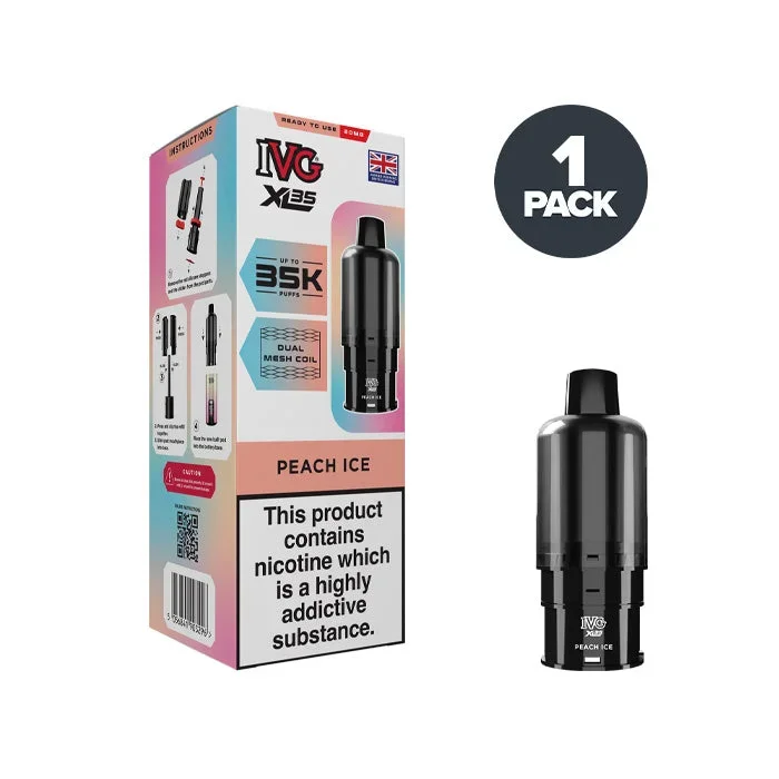 Peach Ice IVG XL35 Prefilled Pods