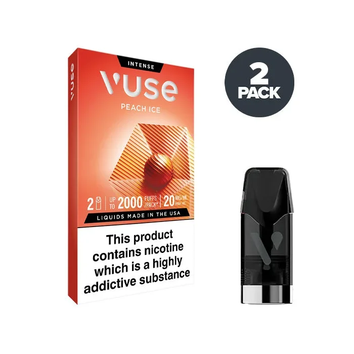 Peach Ice Vuse Intense Pods