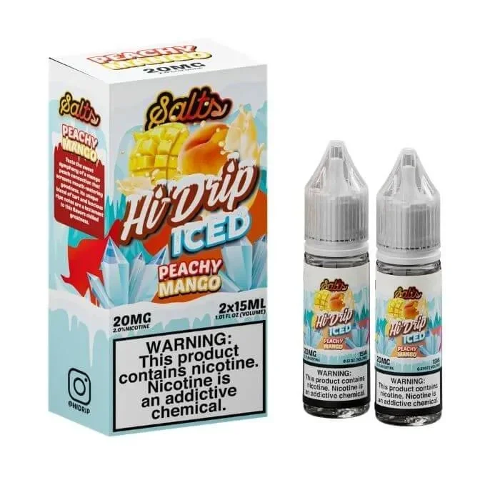 Peachy Mango by Hi-Drip Iced Nicotine Salt
