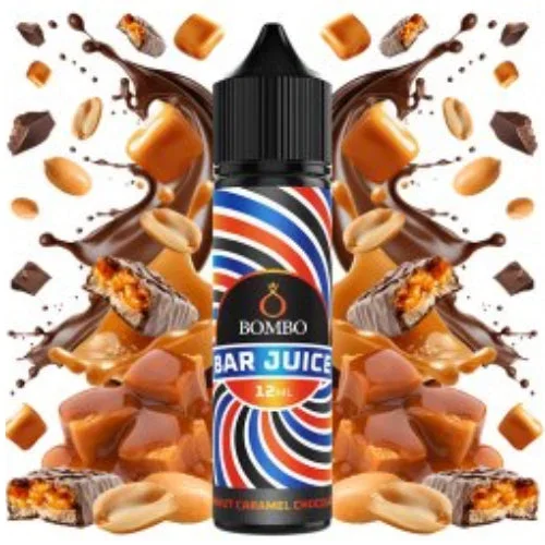 Peanut Chocolate Caramel 12ml (Longfill) (Bombo Bar Juice)