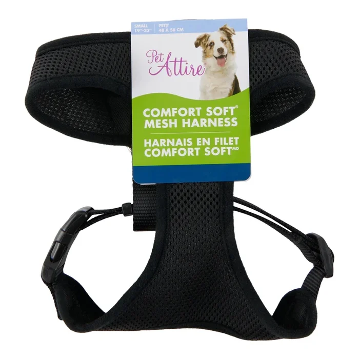 Pet Attire Comfort Smart Small Dog Mesh Harness, 23-in.