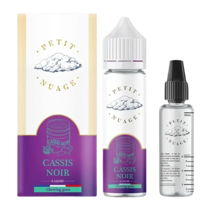 PETIT NUAGE Cassis Noir – E-liquido 50ml