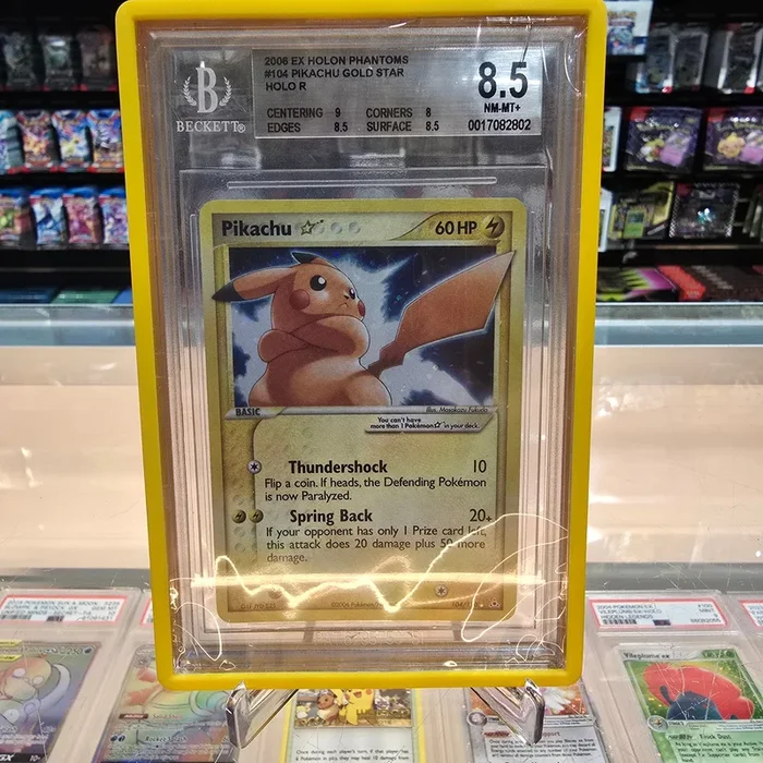 Pikachu Star (104/110) [EX: Holon Phantoms] BGS 8.5