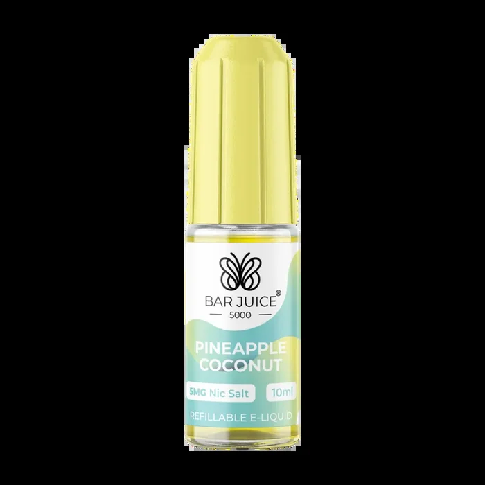 Pineapple Coconut Nic Salt by Bar Juice 5000