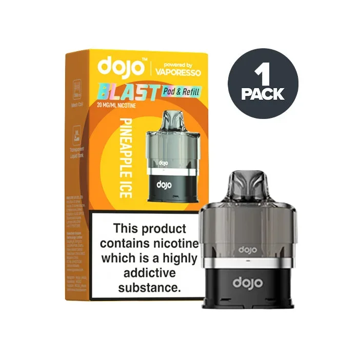 Pineapple Ice Dojo Blast 6000 Pre-filled Pods by Vaporesso