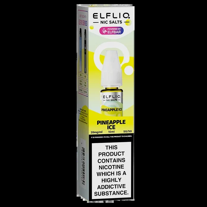 Pineapple Ice Elfliq Nic Salt by Elfbar – 10ml