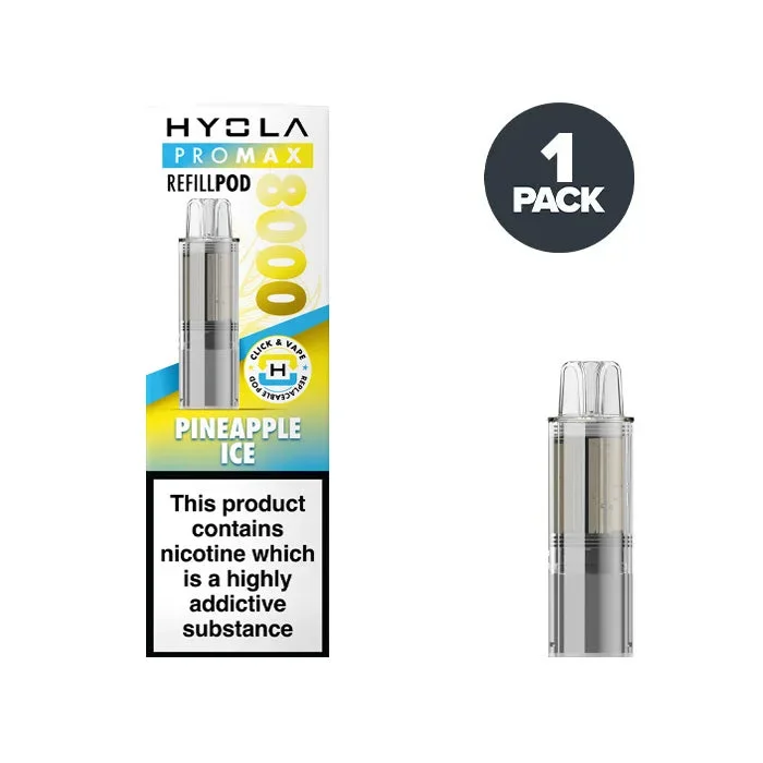 Pineapple Ice Hyola Pro Max 8000 Prefilled Pods