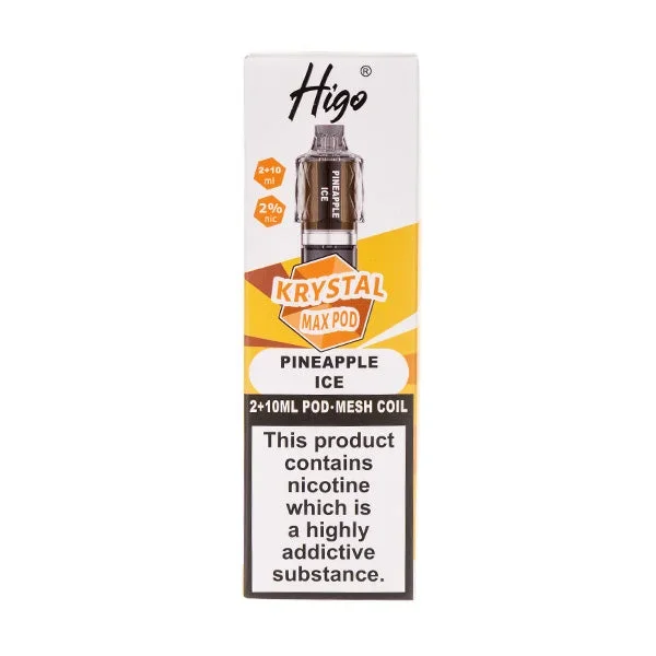 Pineapple Ice Krystal Max Prefilled Pod + Refill by Higo