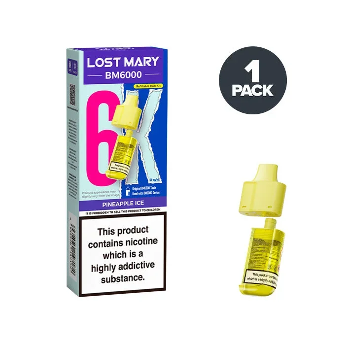 Pineapple Ice Lost Mary BM6000 Refill Pack