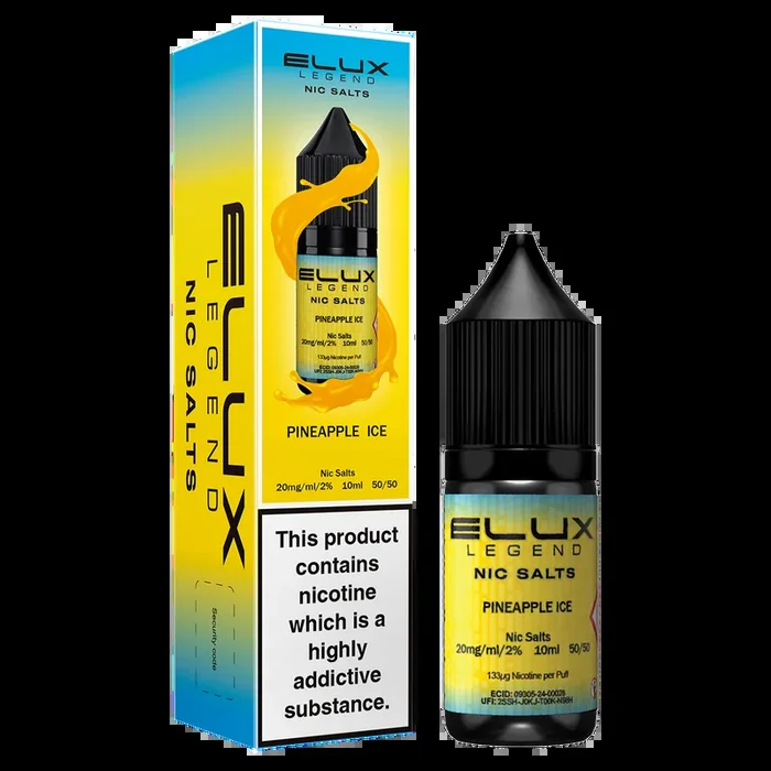 Pineapple Ice Nic Salt by Elux 10ml
