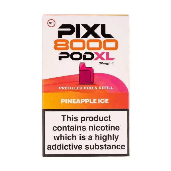 Pineapple Ice Pixl 8000 Prefilled Pod + Refill by Pixl