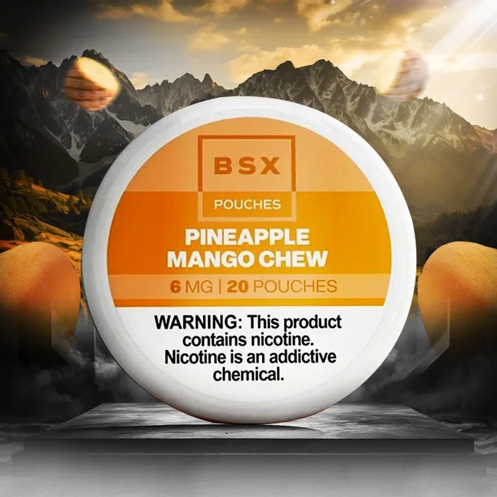 Pineapple Mango Chew – BSX Nicotine Pouches
