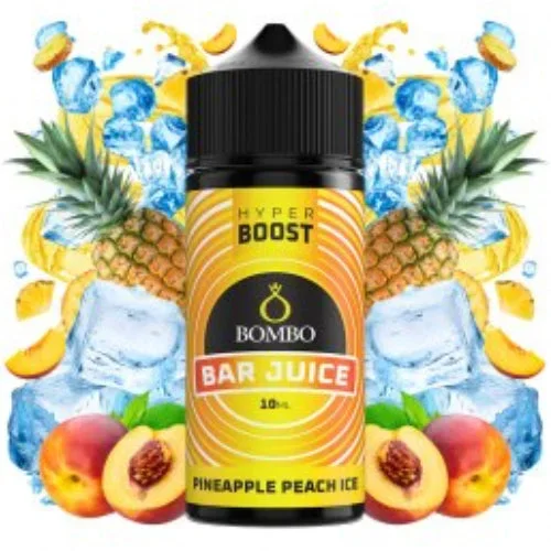 Pineapple Peach Ice 10ml Hyper Boost (Longfill) (Bombo Bar Juice)