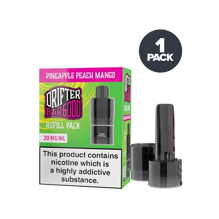 Pineapple Peach Mango Drifter Bar 6000 Pre-filled Pods