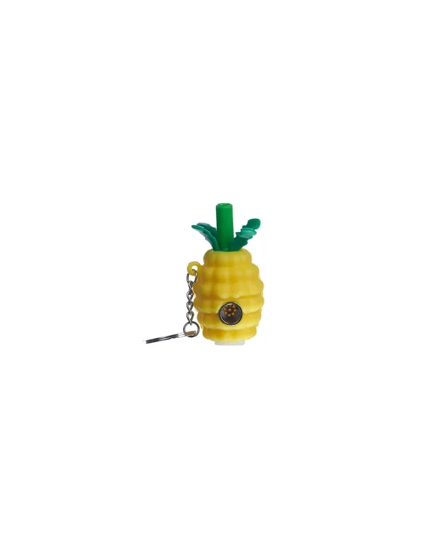 Pineapple Pipe Keychain