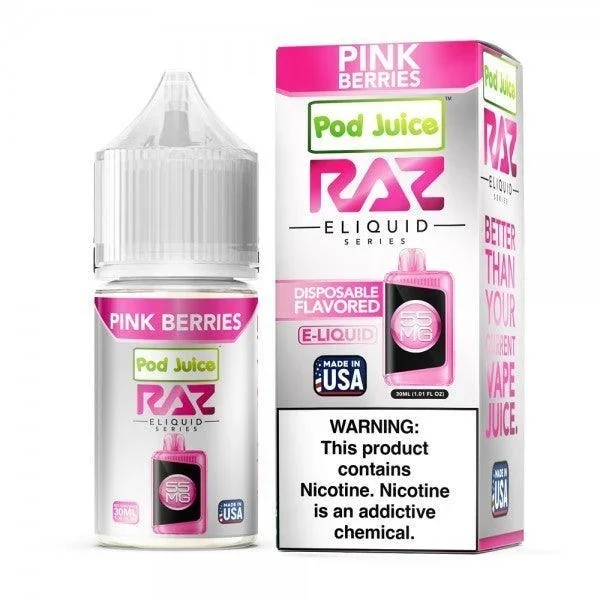 Pink Berries – POD Juice x RAZ Salt 30mL