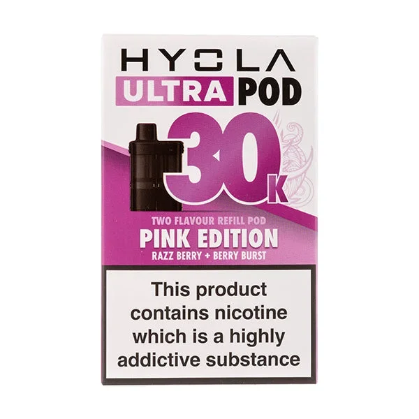 Pink Edition Ultra 30k Prefilled Pods by Hyola
