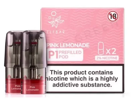 Pink Lemonade Elf Bar Mate P1 Prefilled Pod