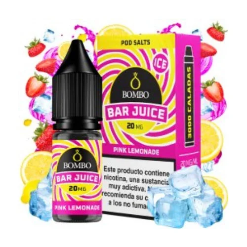 Pink Lemonade Ice 10ml (Sals de nicotina) (Bar Juice by Bombo)