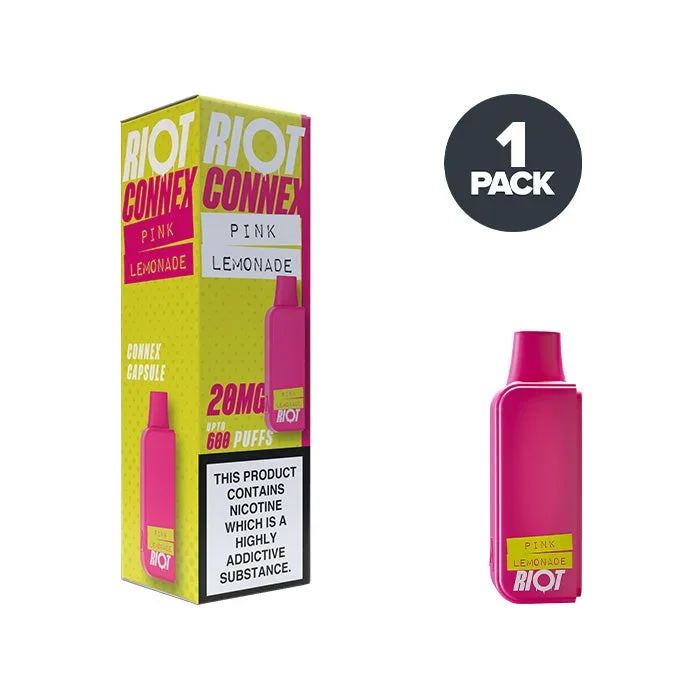 Pink Lemonade Riot Connex Pre-Filled Pods
