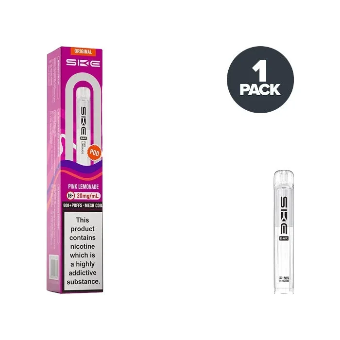 Pink Lemonade SKE Bar 600 Prefilled Pods