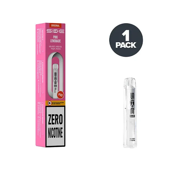 Pink Lemonade SKE Bar 600 Zero Nicotine Prefilled Pods