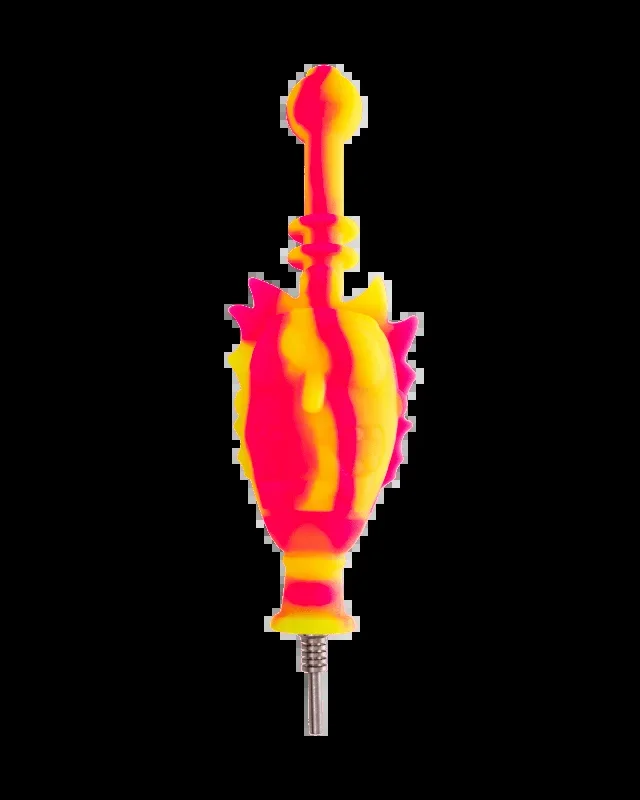 Pink Silicone Riggidy Wrecked Nectar Collector