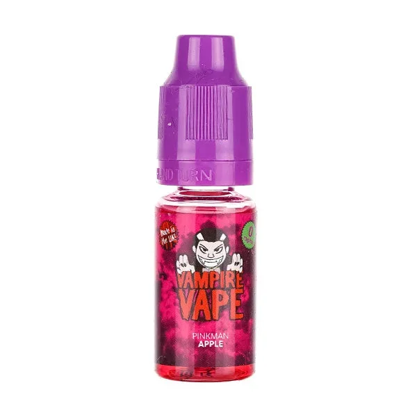 Pinkman Apple E-Liquid by Vampire Vape (Nicotine Free)