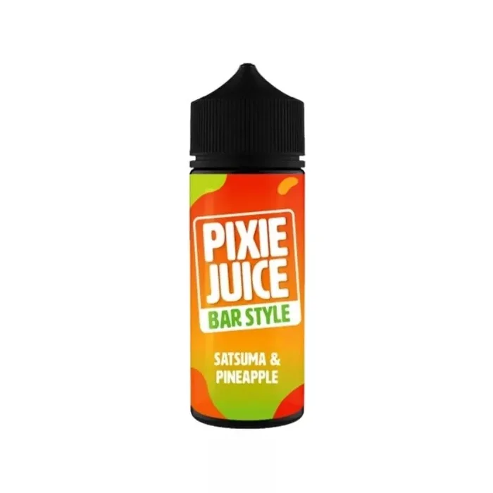 Pixie Juice Bar Style Satsuma & Pineapple 50/50 100ml Shortfilll
