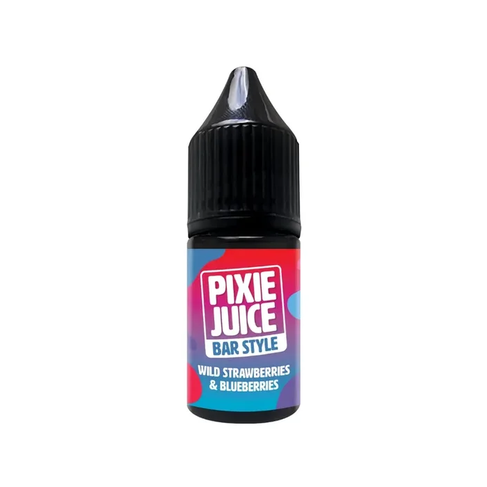 Pixie Juice Bar Style Wild Strawberries & Blueberries 10ml Nic Salt